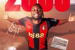 官方：25岁前锋塞梅尼奥与伯恩茅斯续约至2030年